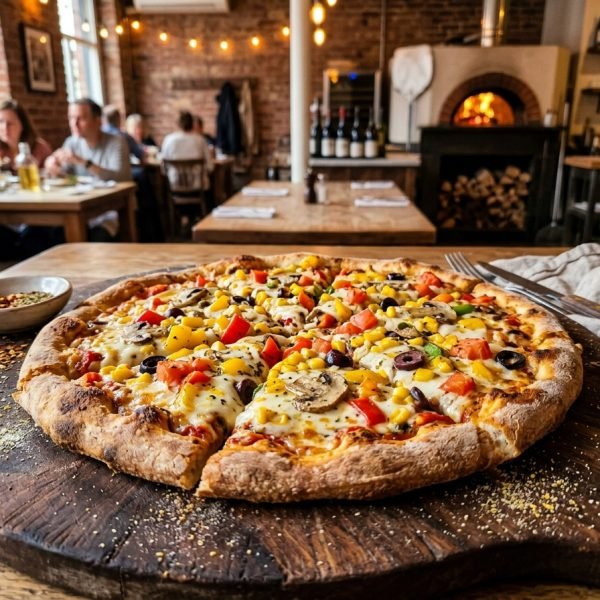 Farmhouse Veggie Deluxe Pizza (Self-Made Base)