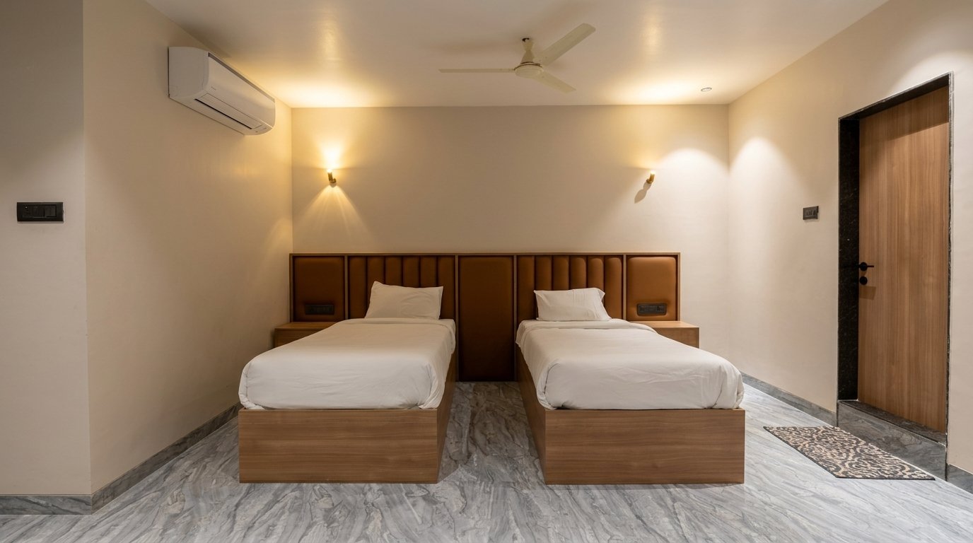 Executive Twin Bedroom - Hotel Omkaraa Blliss