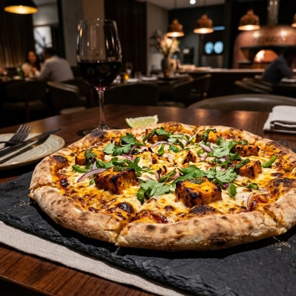 Paneer Tikka Supreme Pizza (Self-Made Base)